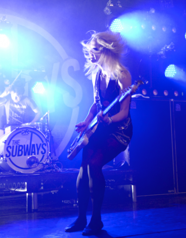 Not satisfied with just writing fantastic material The Subways excelled 