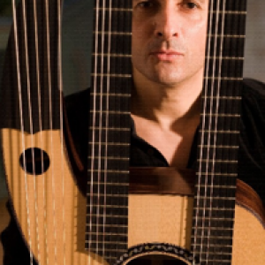 GUITARIST ESTEBAN ANTONIO UNVEILS NEW CORNISH-MADE TRIPLE-NECKED, 17 STRING GUITAR.