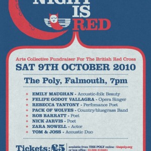 THE NIGHT IS RED FUNDRAISER IN FALMOUTH