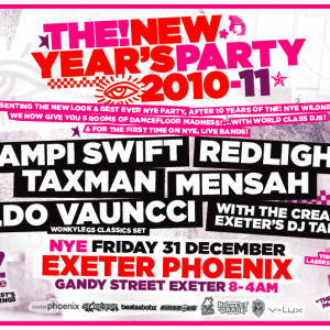 WIN EXETER NYE TICKETS