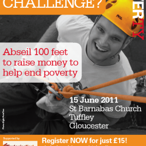 TAKE PART IN A CHARITY ABSEIL IN GLOUCESTER